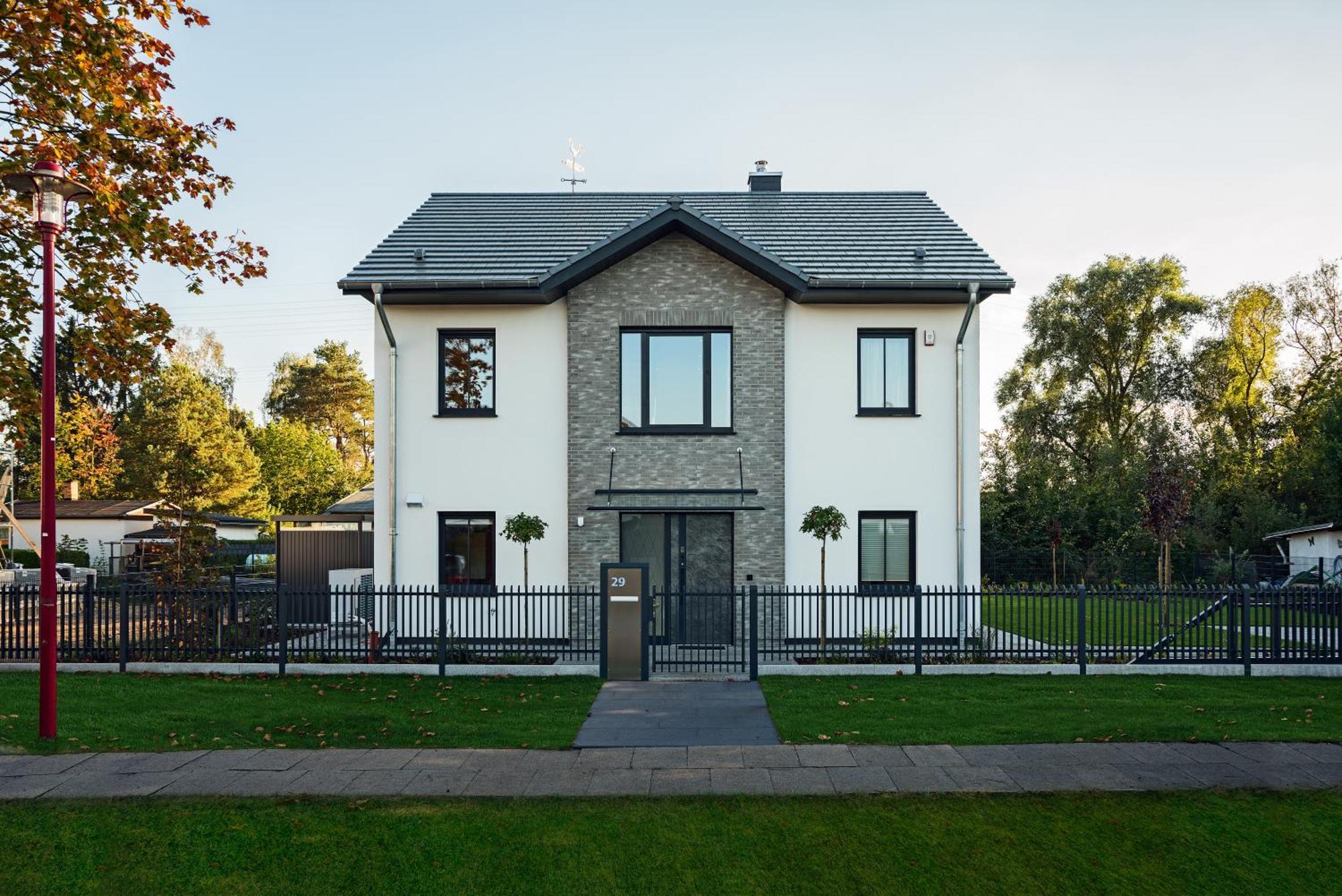 Bohnapartments Luxury Villa Berlin - 210Qm - Wintergarten - Kamin - 4 Kostenlose Parkplaetze - 6 Schlafzimmer - Neubau - Luxusausstattung Birkenwerder Екстериор снимка